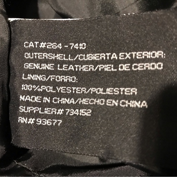 NWOT Vintage Womens Unisex ST JOHNS BAY GREEN OLIVE SUEDE Jacket 3XL Leather Rl - Picture 11 of 13